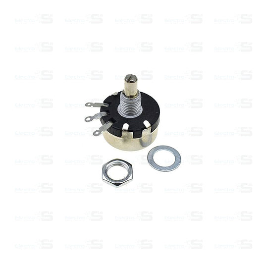 470 Ohm Potentiometer 6mm  Round Metal Shaft