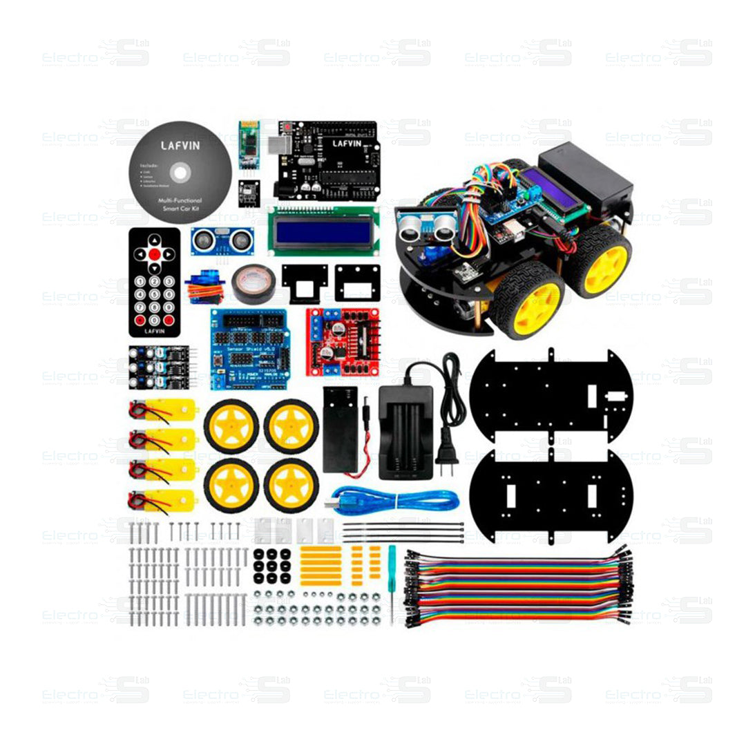 Multi-Functional Smart  Car Kit Advanced Based on Arduino