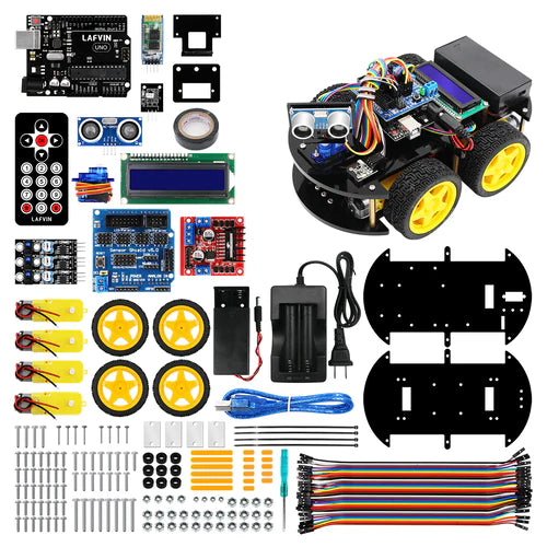 Multi-Functional Smart  Car Kit Advanced Based on Arduino