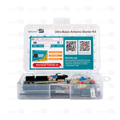 Ultra Basic Starter Kit for Arduino UNO(CH340) DIY Kit + Retail Box