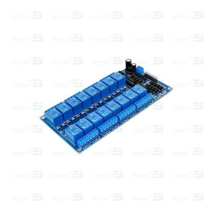 16 Channel Relay Module with Light Coupling 12V