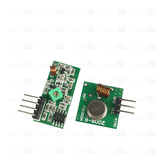 315Mhz RF Wireless Transmitter and Receiver Kit