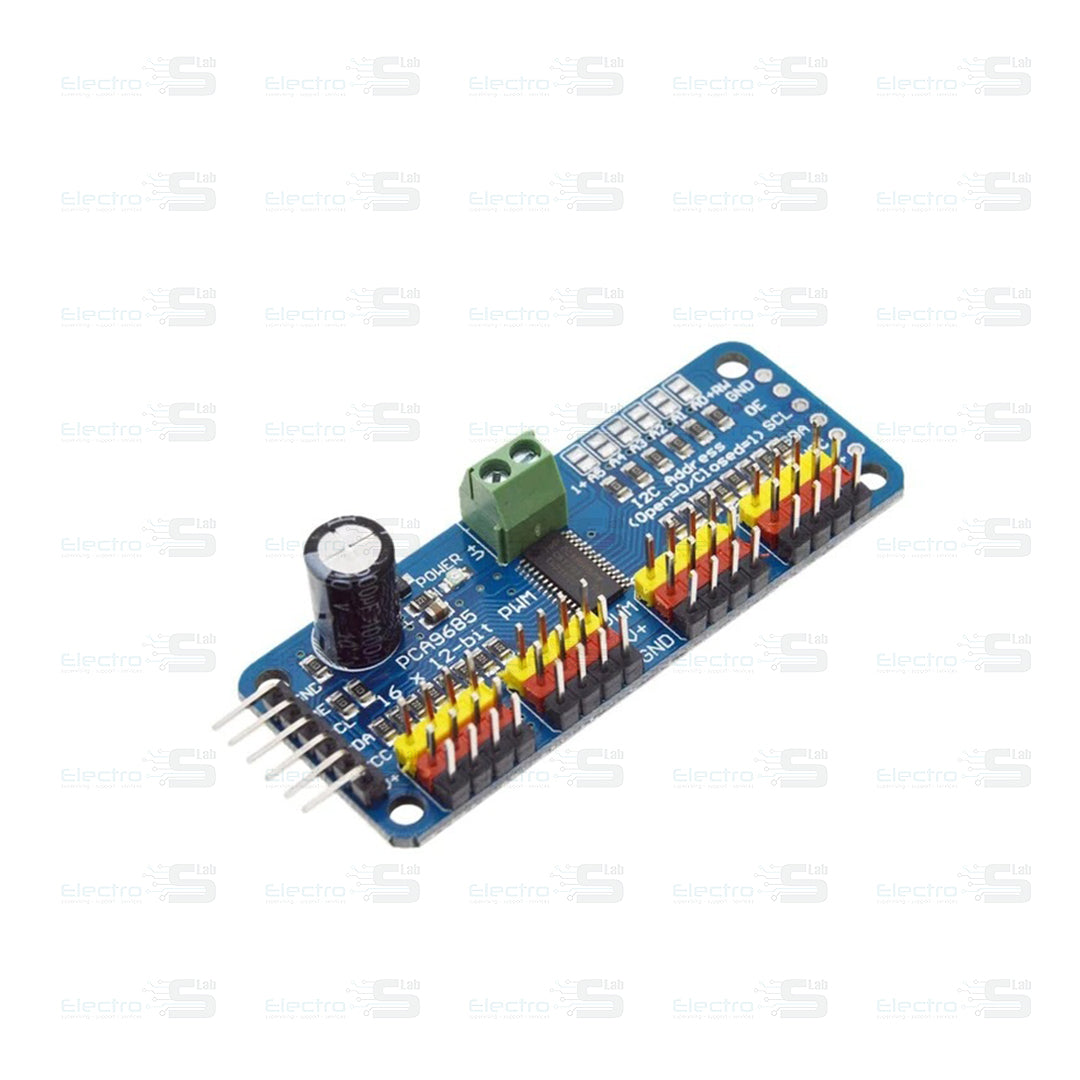 16-Channel 12-bit PWM/Servo Driver - I2C interface - PCA9685