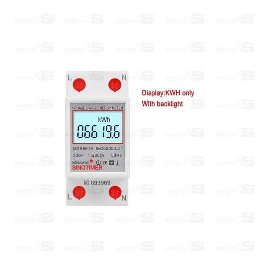 DDS6619-006 Single  Phase Two Wire Wattmeter