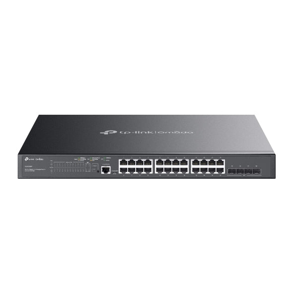 TP-link Switch manage 24 port gigabit L2 managed switch with 4 sfp ver ...