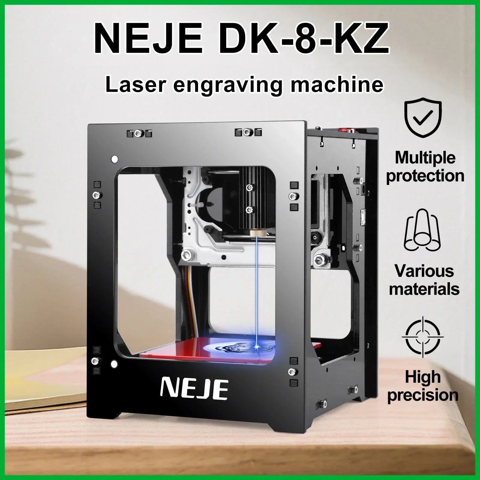 Neje Mini Laser Engraver Machine DK-8-KZ – Electroslab