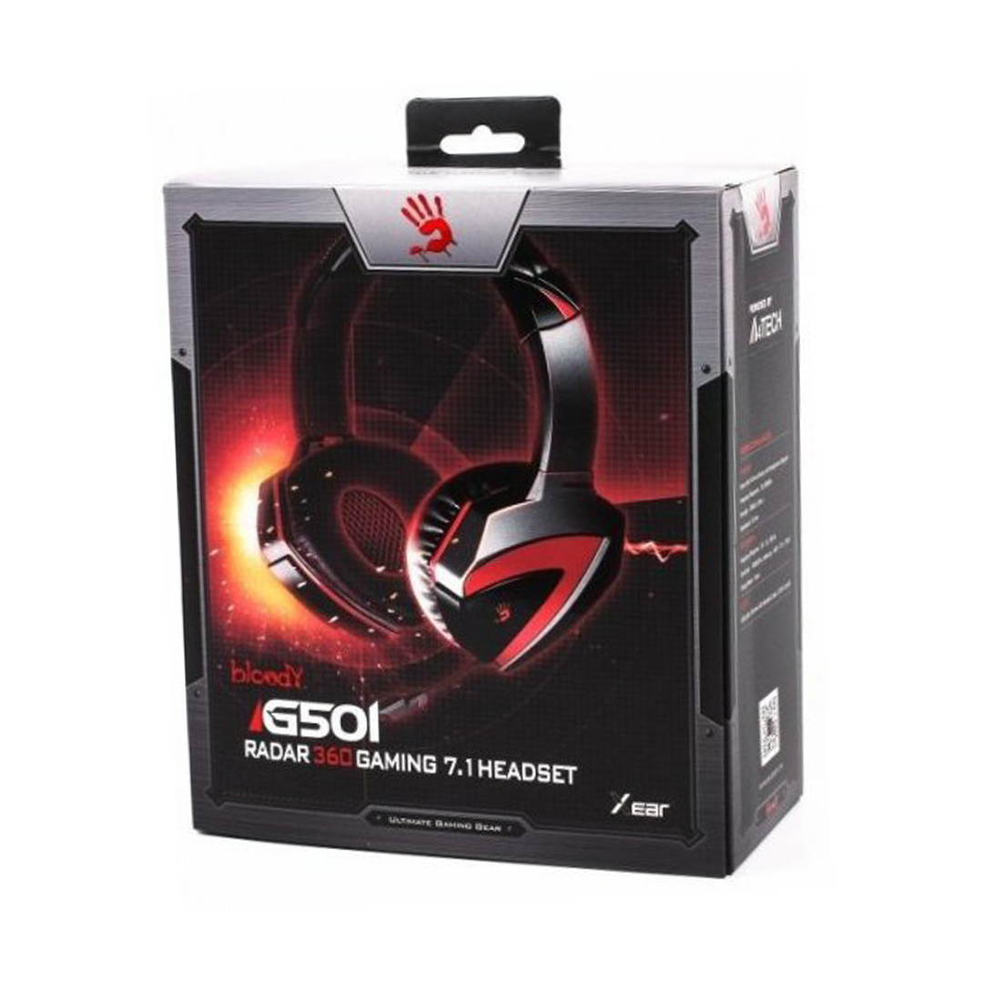 A4TECH Bloody Gaming Headset G501 Radar 360 Tone Control Surround