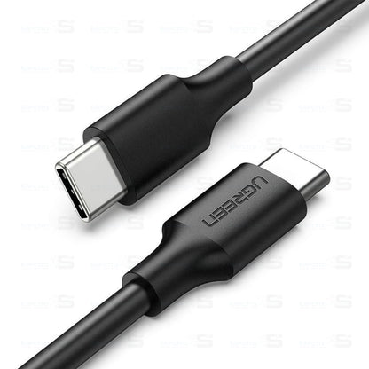 CABLE UGREEN US286 - 50997 USB-C to USB-C PD60W- 1M (Black)