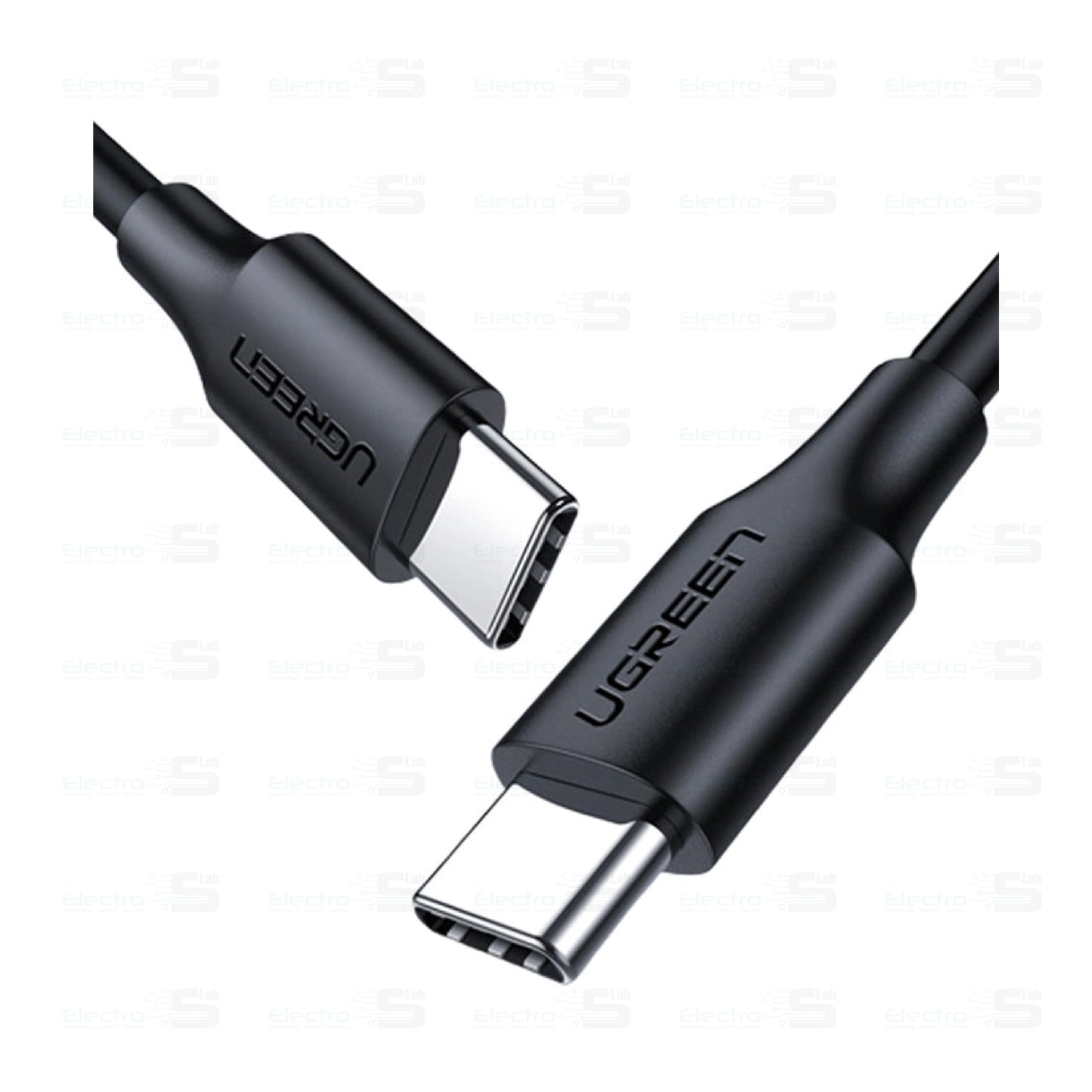 CABLE UGREEN US286 - 50997 USB-C to USB-C PD60W- 1M (Black)