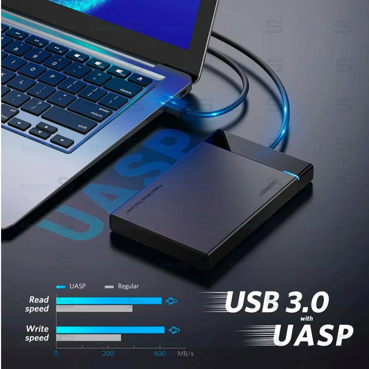 USB  3.0 HDD Enclosure 2.5" UGREEN Us221