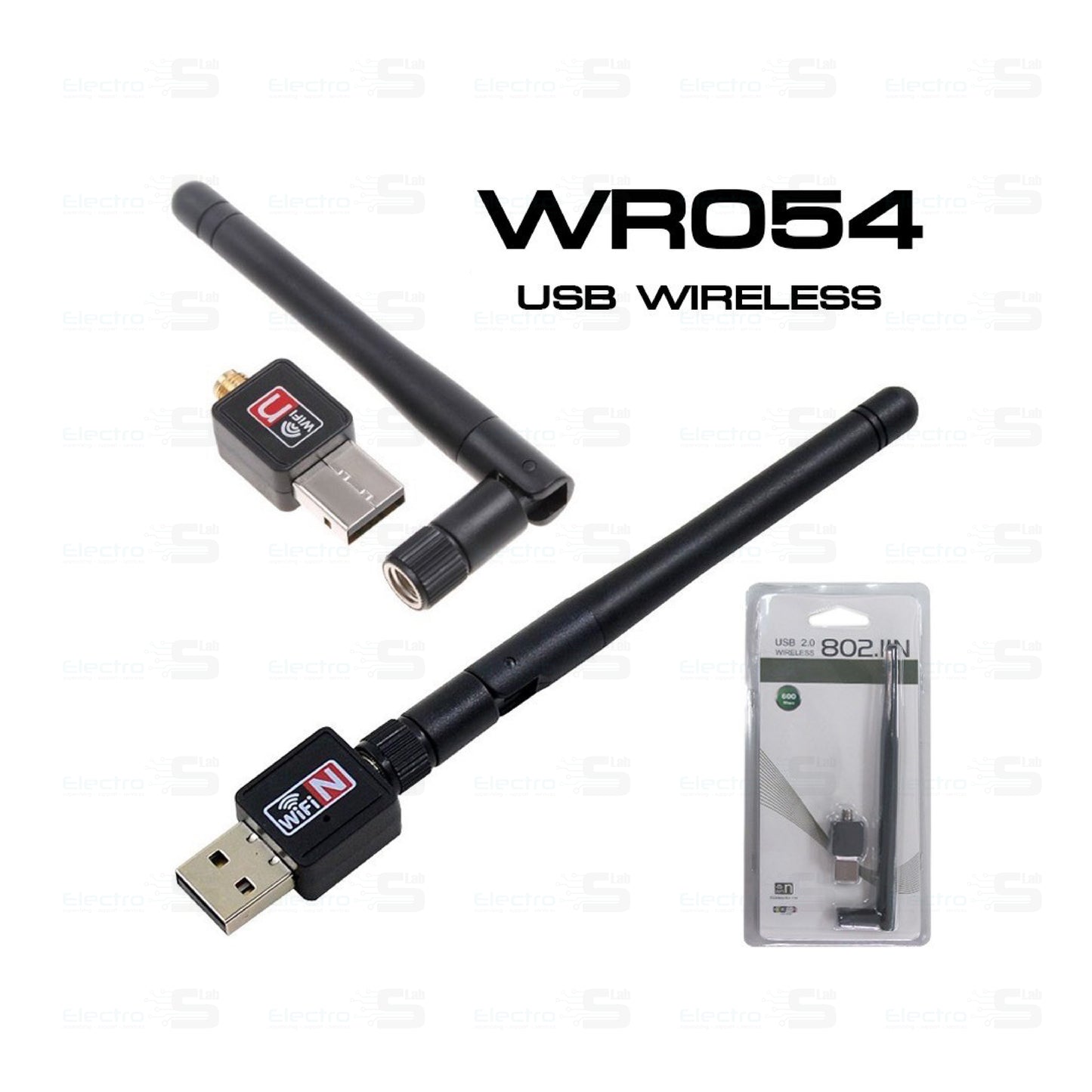 Usb Dongle Wireless Wifi 802.11n 300mbps – Electroslab