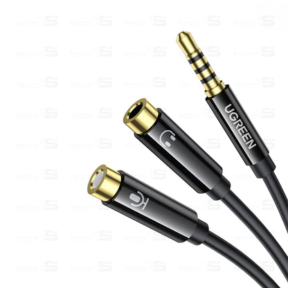 CABLE AUDIO 3.5MM SPLITTER UGREEN AV141 - 30620