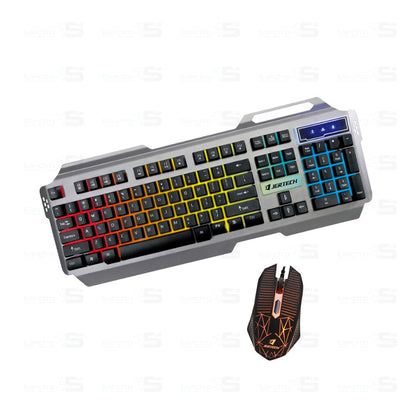 COMBO Wired Led KEYBOARD AND MOUSE JERTECH KM950