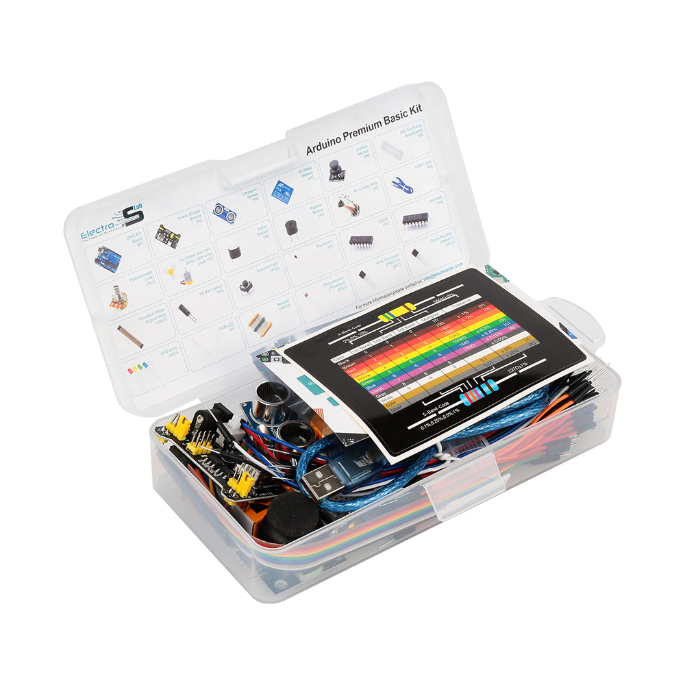 Arduino Premium Basic Kit – Electroslab
