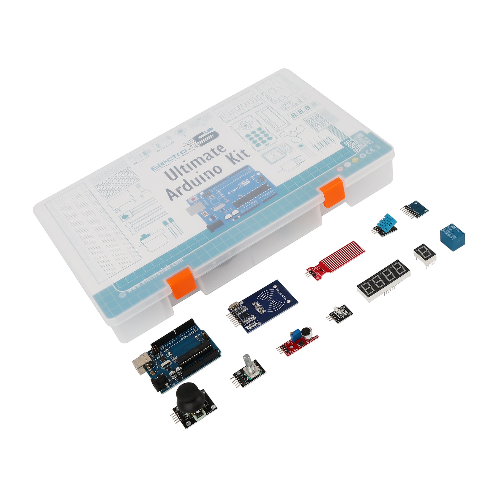 makerlab basic starter kit for uno r3 with tutorial... Ultimate Starter Kit for Arduino UNO R3 – Electroslab