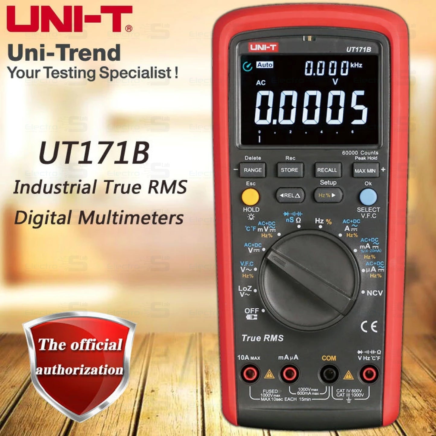 UNI-T UT171B Industrial True RMS Multimeter