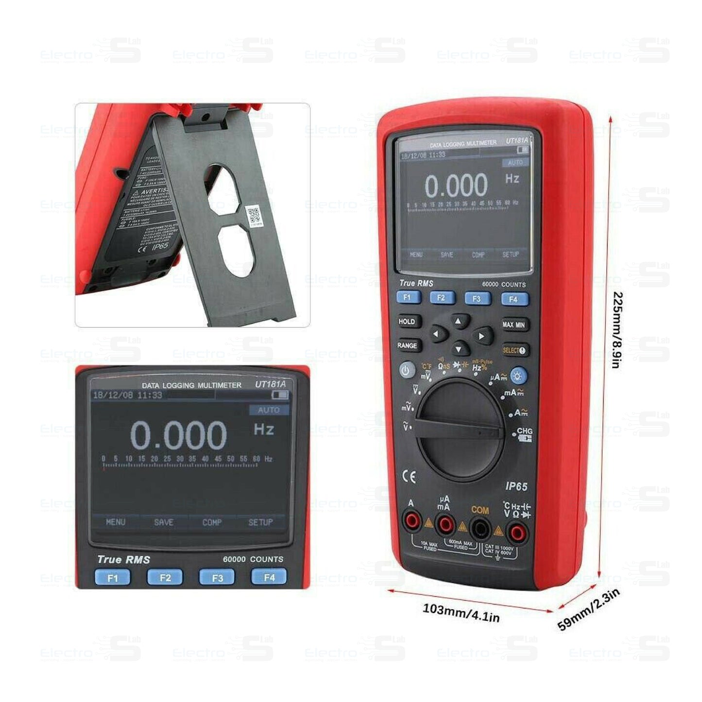 UNI-T UT181A True RMS Datalogging Multimeter – Electroslab