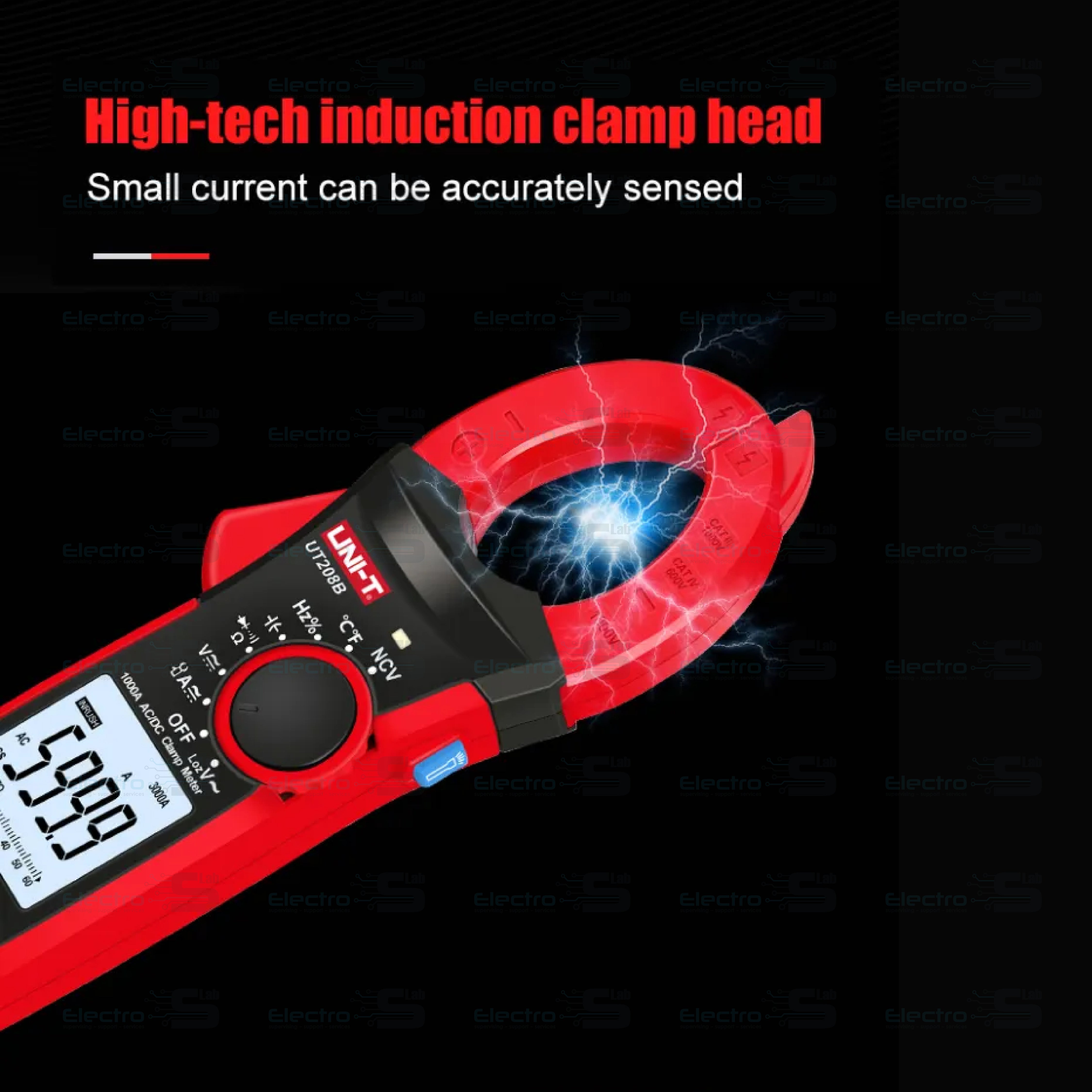 UNI-T UT208B 1000A Digital Clamp Meter – Electroslab