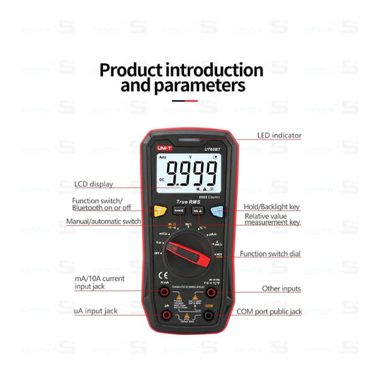 UNI-T UT60BT Bluetooth Digital Multimeter