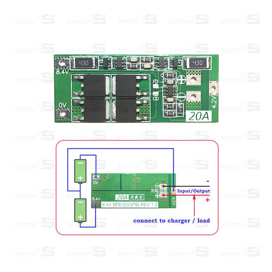 18650 Lithium Battery Protection Board