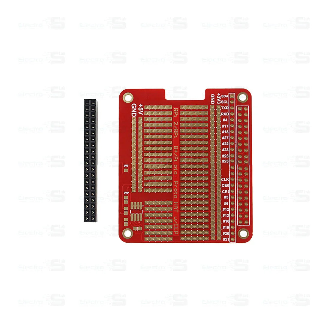 DIY Proto HAT Shield for Raspberry Pi 4B/3B+ – Electroslab