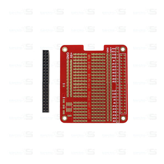 DIY Proto HAT Shield for Raspberry Pi 4B/3B+