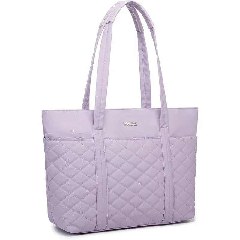 Bag For Laptop KINMAC TOTE 15 - 16 INCH PURPLE EMBROIDERY KMC448