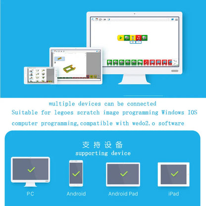 Education Wedo 2.0 Kit Compatible with Lego