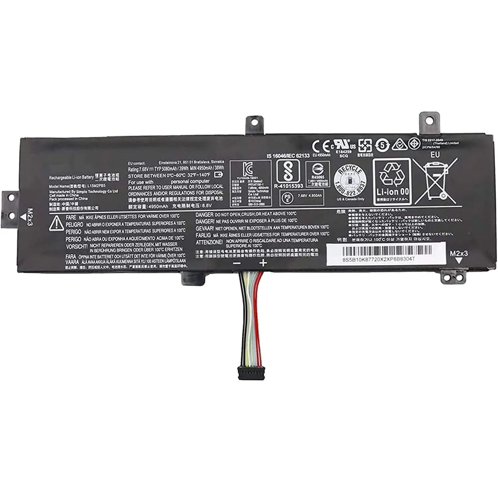 Battery For Laptop Lenovo IdeaPad 320-14 320-15 L16L2PB2 7.4V 4.050Ah 30Wh Original