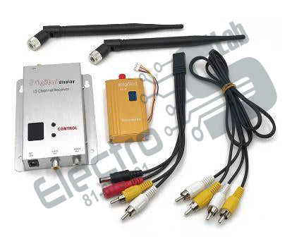 1.2Ghz 1.5W Wireless audio video Transmitter & Receiver