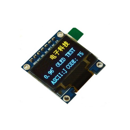 0.96" Inch Blue SPI OLED LCD Module 7pin