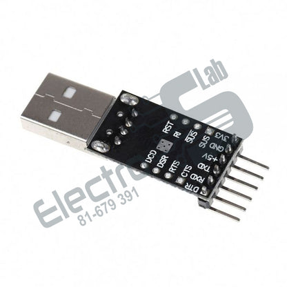 CP2102 USB 2.0 to TTL UART Module 6Pin Black