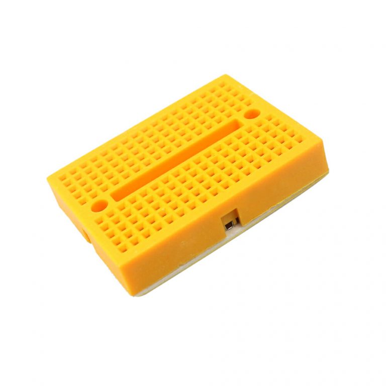 170pts Mini Breadboard Yellow