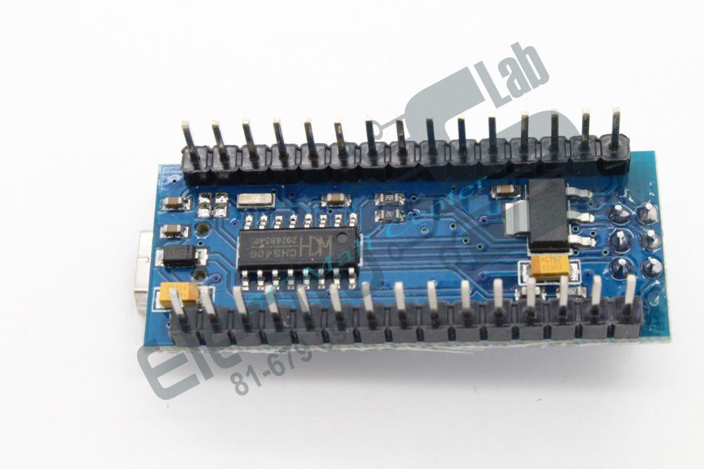 Placa de desarrollo Nano v3.0 Atmega328 5v CH340 compatible Arduino + Cable  USB - Tecnopura