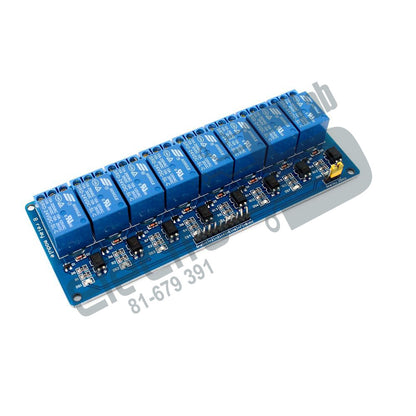 8 Channel Relay Module with light coupling 5V