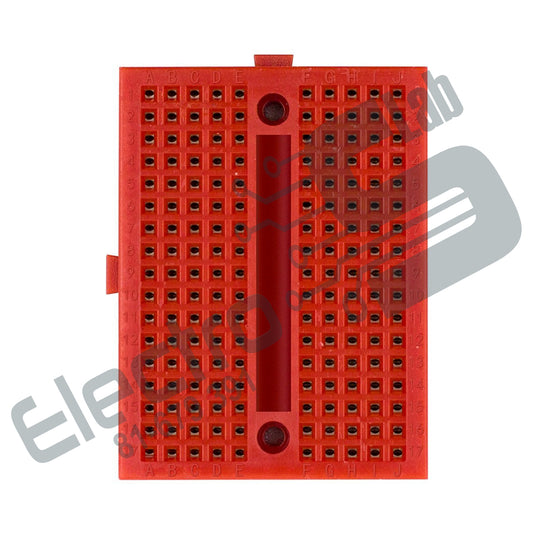 170pts Mini Breadboard Red