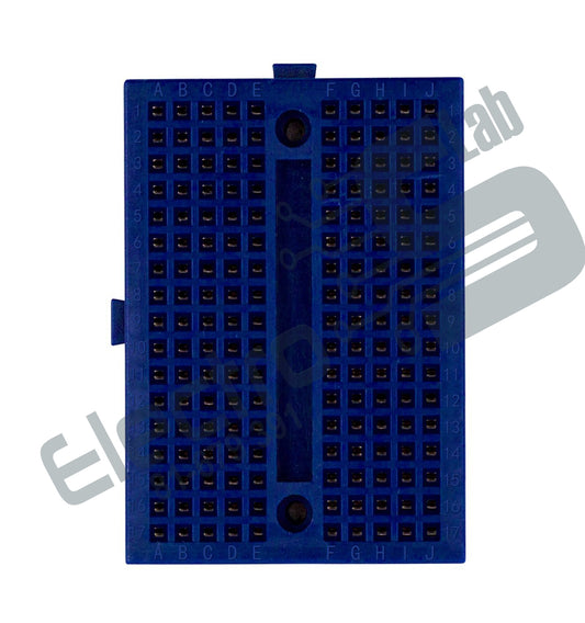 170pts Mini Breadboard Blue