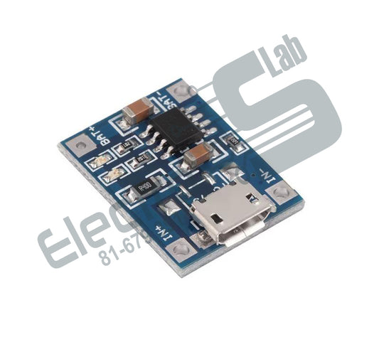 TP4056 1A Lipo Battery Charging Board MicroUSB