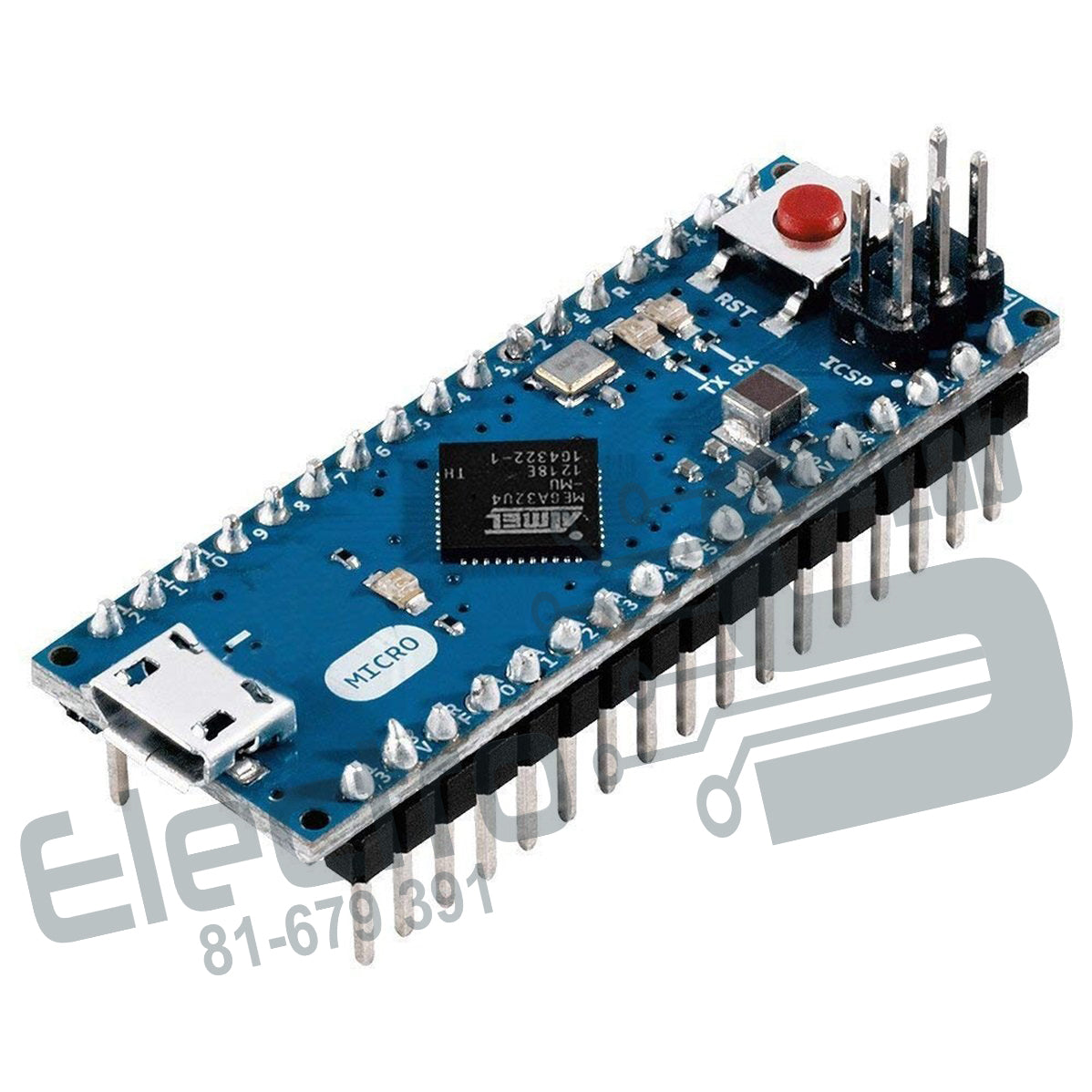 Arduino Micro Atmega32u4 5V 16MHz + Micro USB Cable – Electroslab