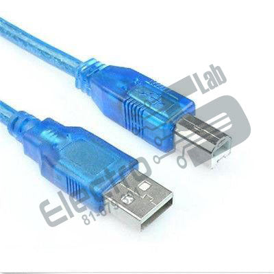 USB 2.0 A-B Male Printer Cable 1.5m