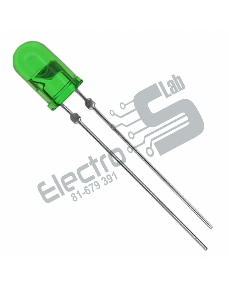 28mm Leg LED 5MM Green – Electroslab