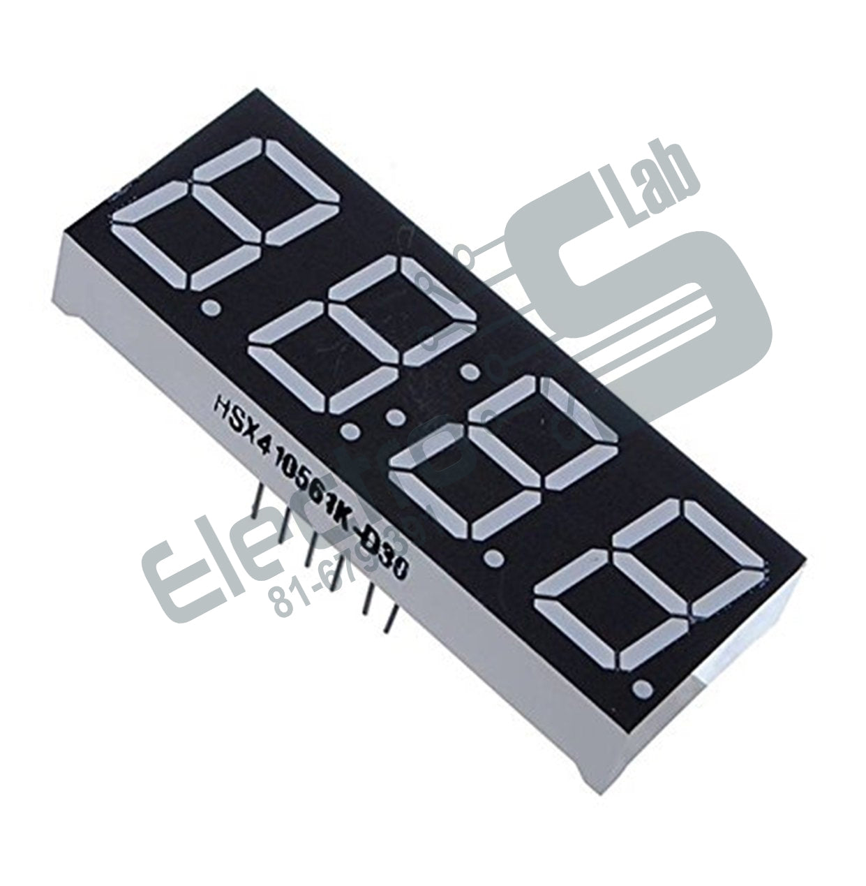 0.56 inch Red 4 Digit 7 Segment LED Display CC