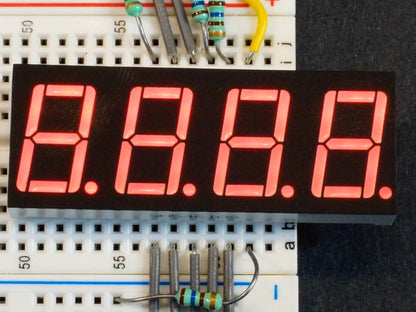 0.56 inch Red 4 Digit 7 Segment LED Display CC