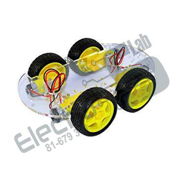 4WD Smart Car Robot Chassis 1 Layer