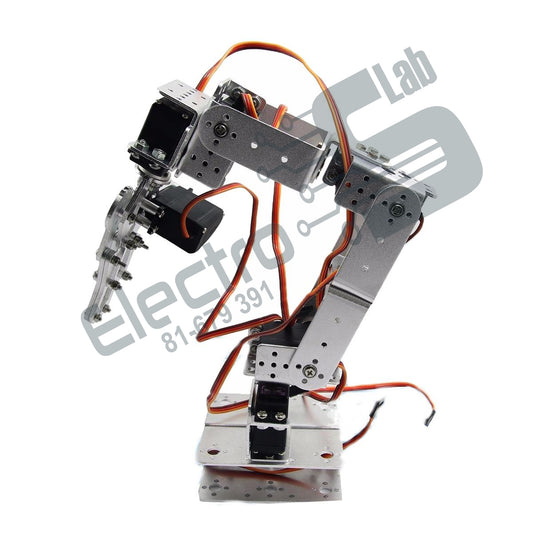ROT3U 6DOF Aluminium Robot Arm