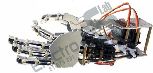 5DOF Humanoid Five Fingers Metal Manipulator Arm Left(Not Assembled)