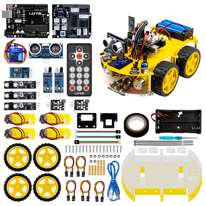 4WD Smart Robot Car Kit V2 STEM Programmable