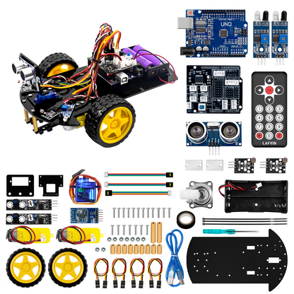 Smart Robot Car 2WD Chassis Kit Upgraded V2.0 STEM Programmable