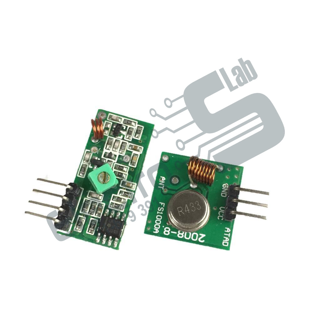 315Mhz RF Wireless Transmitter and Receiver Kit