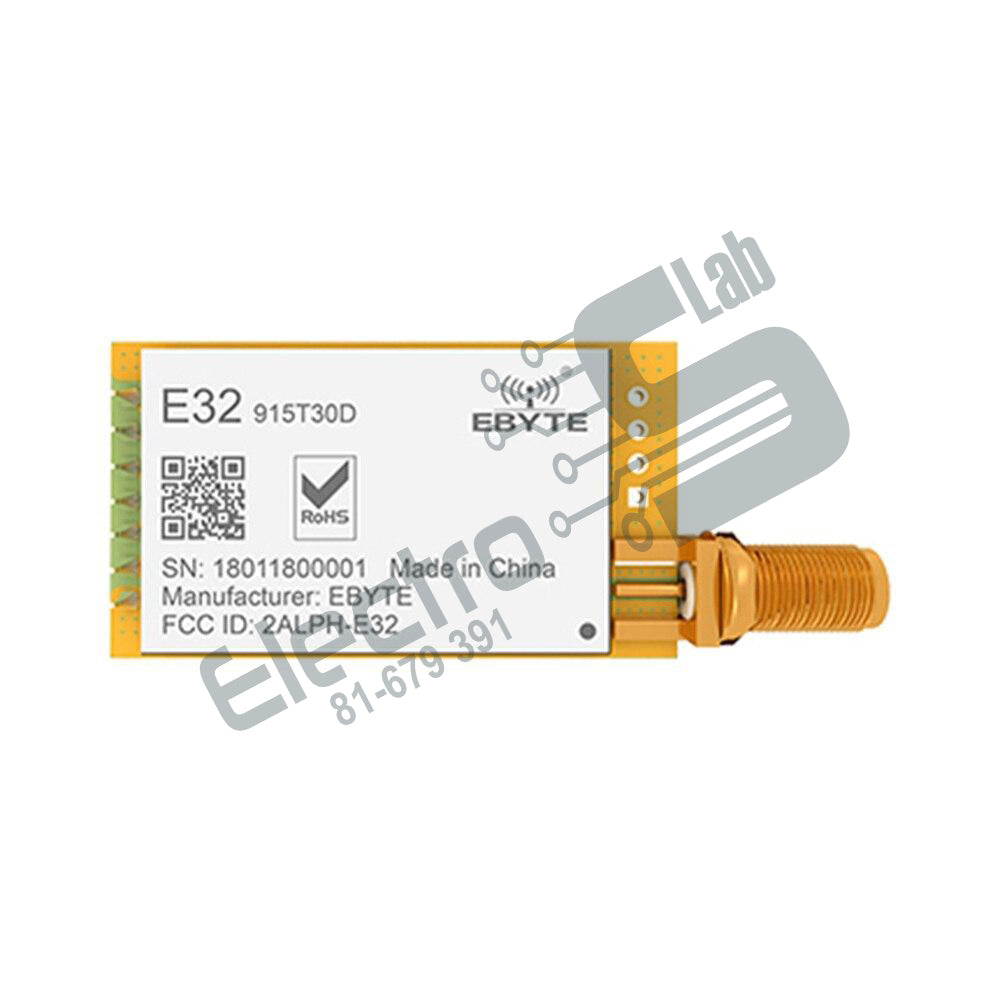 LoRa SX1276 915 MHz RF Module – Electroslab